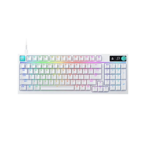 羅技G G316 X(白)有線機械電競鍵盤-觸感軸