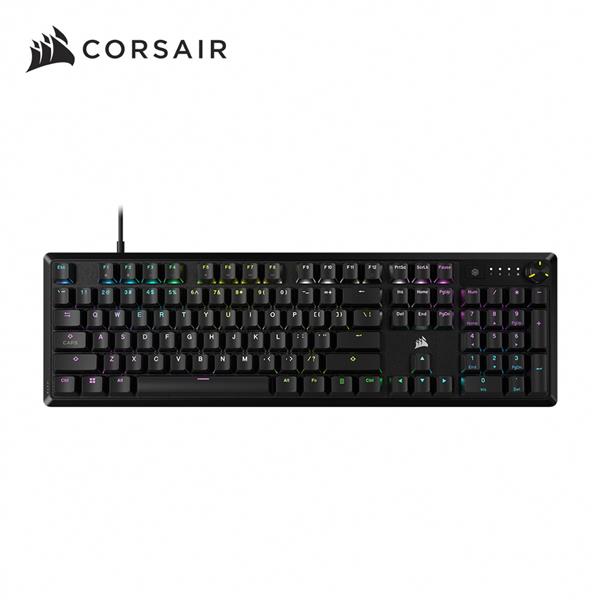 海盜船Corsair K70 CORE RGB 機械鍵盤【MLX線性紅軸｜黑・中文】