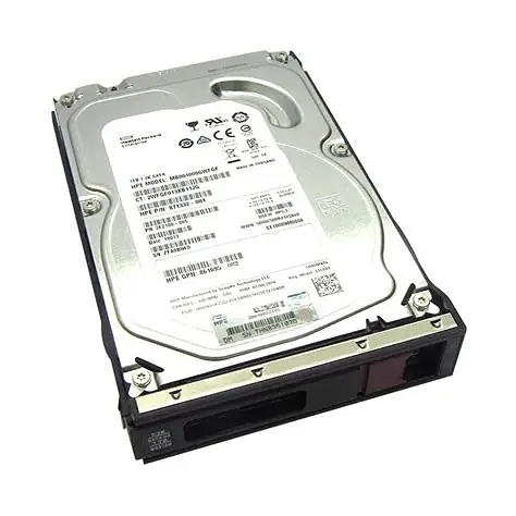 HPE 1TB 6G SATA Hot Plug 7.2K Midline HDD For G10