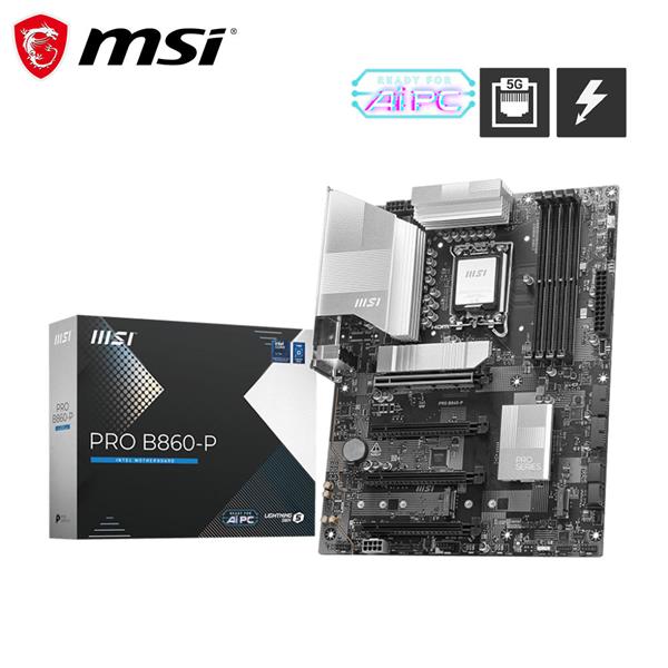 微星MSI PRO B860-P WIFI INTEL 主機板