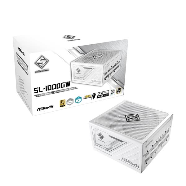 華擎 ASRock SL 1000W GOLD,WHITE,TW