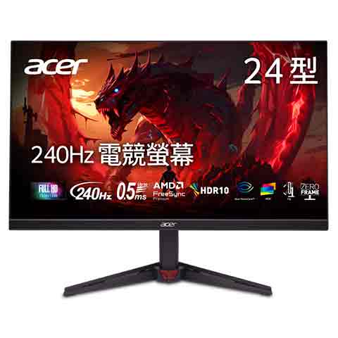 ACER Nitro VG240Y W3 24"極速電競螢幕 ( MM.TT1TT.004 )