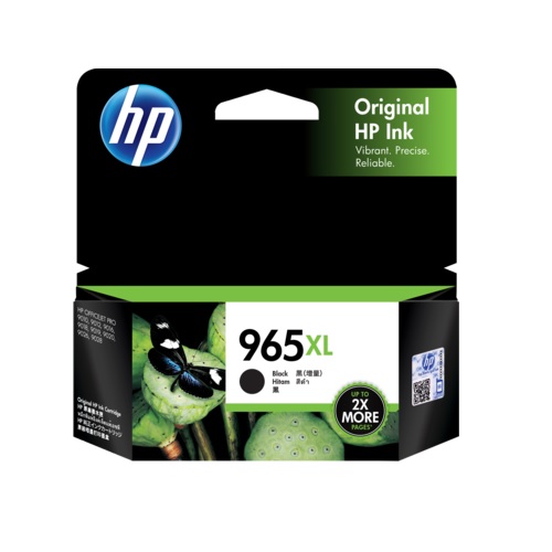 HP 965XL 高印量黑色墨水匣