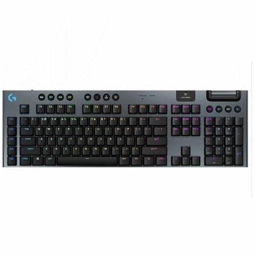 羅技G G915 X 無線 RGB機械式遊戲鍵盤 觸感軸-黑