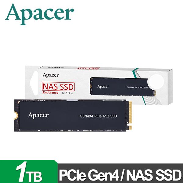 宇瞻 Apacer PB4480 1TB M.2 PCIe 4.0 NAS專用SSD
