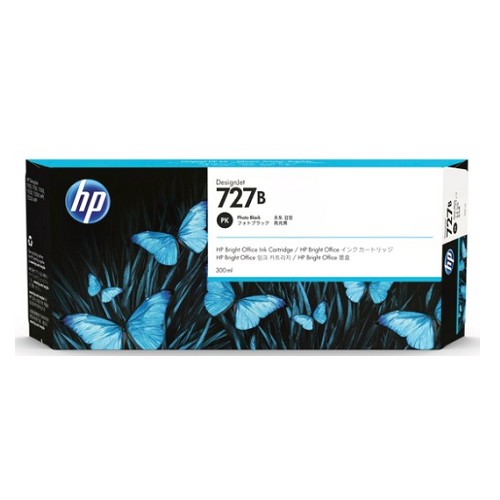 HP 727B 300-ml 相片黑墨水匣