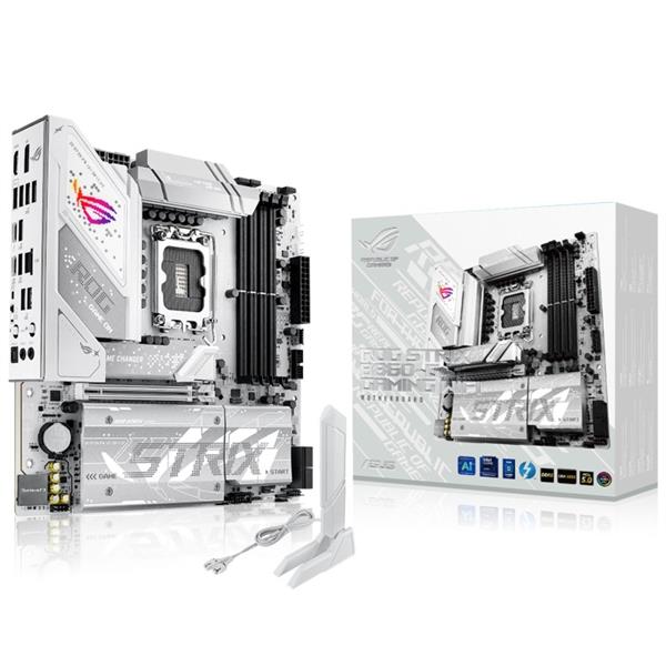 華碩ASUS STRIX B860-G GAMING WIFI 白色板 INTEL主機板