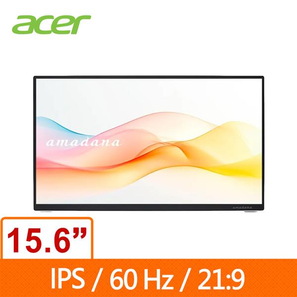 宏碁Acer Amadana 16APM1Q J 15.6吋輕薄可攜帶型螢幕