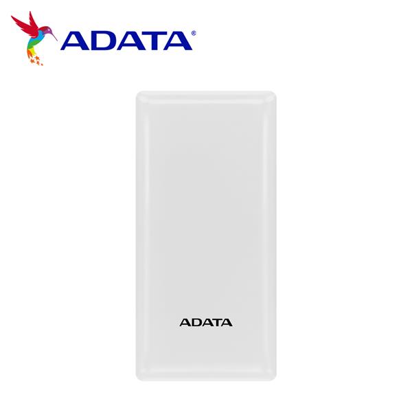 威剛 C20 20000mAh (白色)3孔輸出 15W快充行動電源