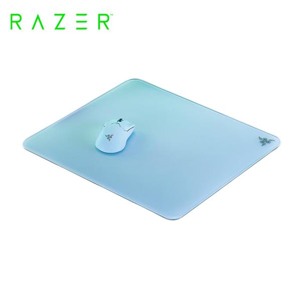 雷蛇Razer Atlas 強化玻璃遊戲滑鼠墊(白)
