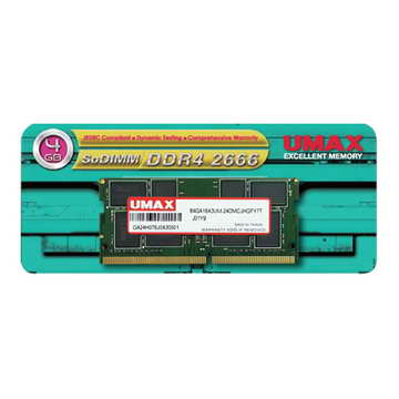 UMAX SO-DIMM D4 2666 4GB 512*8 1.2V ( SO-DIMM D4 2666 4GB 512*8 1.2V )