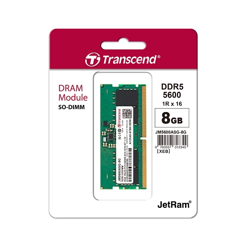 TRANSCEND 8GB 筆記型記憶體
