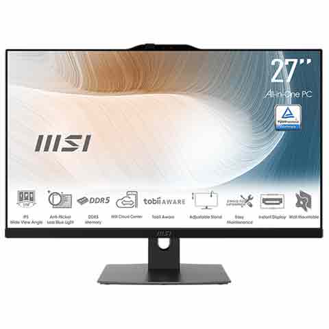 MSI Modern AM272P 1M-858TW (Core 5 120U/8G/1T SSD/W11) 黑色