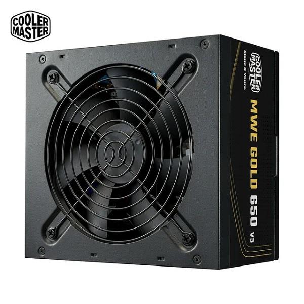 酷碼Cooler Master MWE Gold V3 650W 直出 金牌ATX3.1 電源供應器