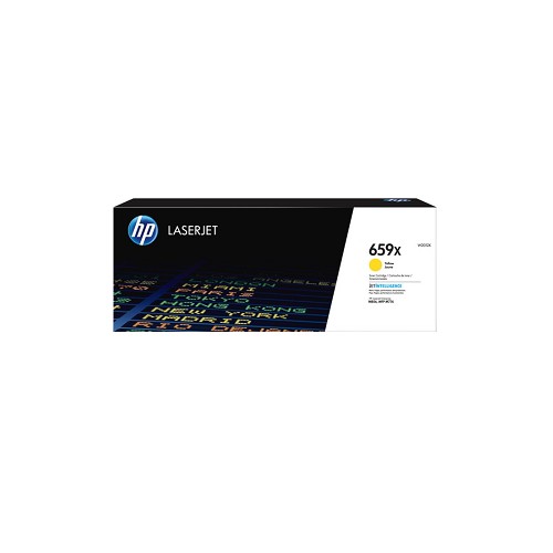 HP 659X 高印量黃色碳粉匣
