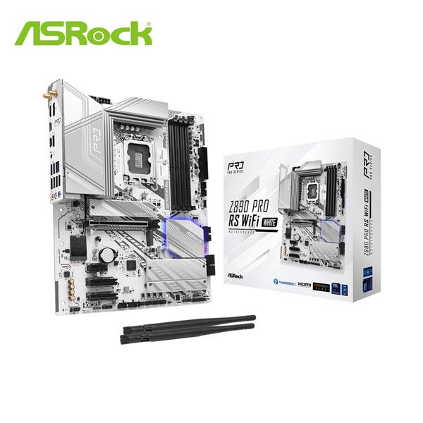 華擎 ASRock Z890 Pro RS WiFi White ATX 主機板