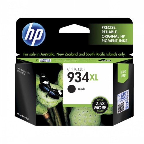 HP 934XL 黑色墨水匣