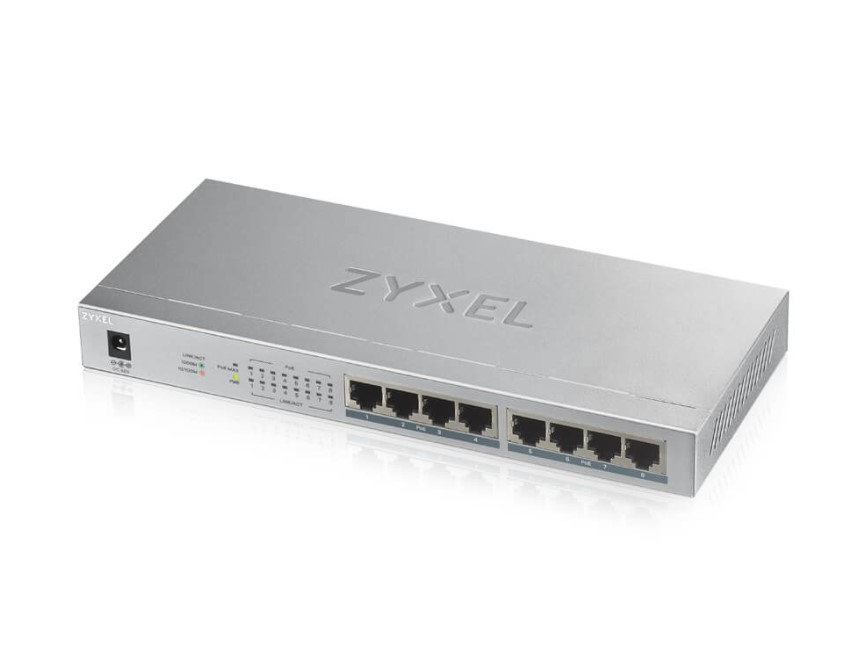8-port GbE Unmanaged PoE Switch(MIT)