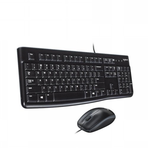 LOGITECH MK120 USB 有線鍵鼠組