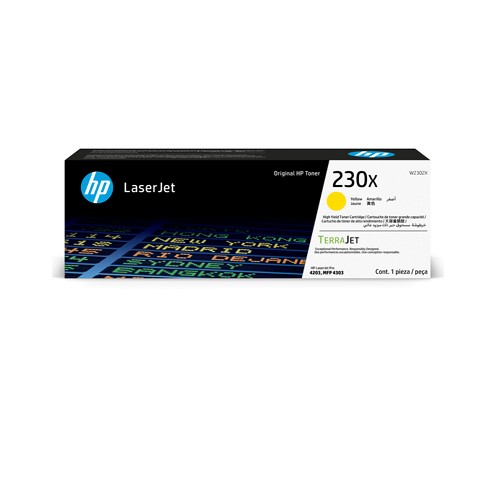 HP 230X High Yield Yellow Original Toner Cartridge