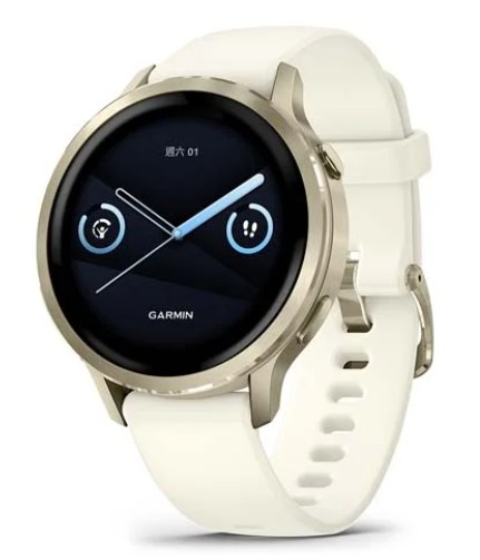Venu 4(41mm),GPS,Wi-Fi,Beige w/Lunar Gold +奶油白,TWN