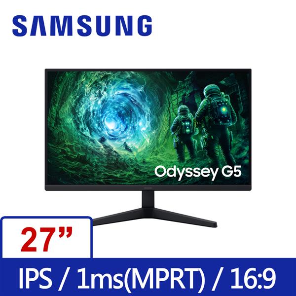 三星SAMSUNG Odyssey G5 S27FG532EC 2K 200Hz 1ms IPS電競螢幕
