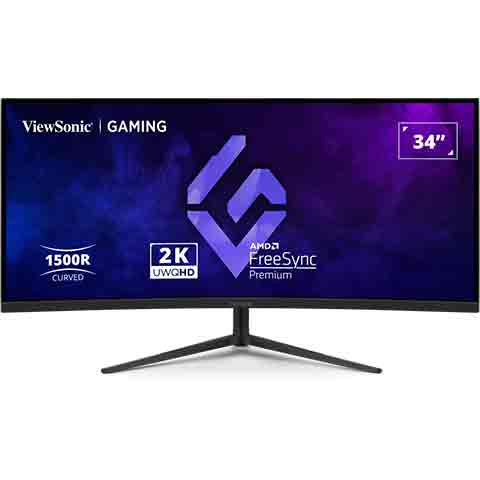 ViewSonic 優派VX3418C-2K 34"曲面電競
