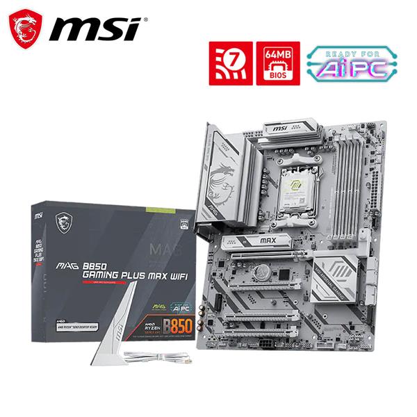 微星 MAG B850 GAMING PLUS MAX WIFI AMD主機板