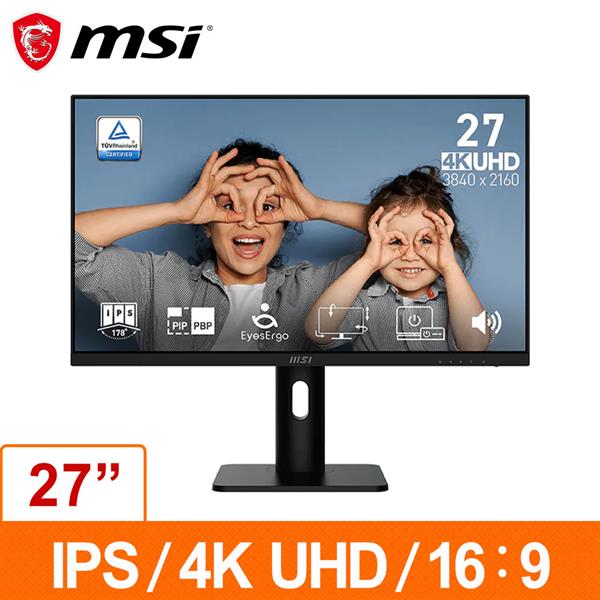 微星 MSI PRO MP273UP E6 (60HZ) (27吋顯示器)