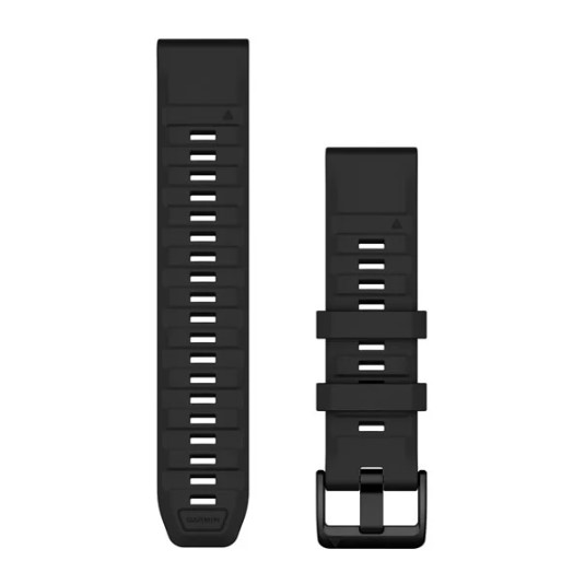 Acc,fenix 8,22mm,QF Black Silicone Band,WW/Asia
