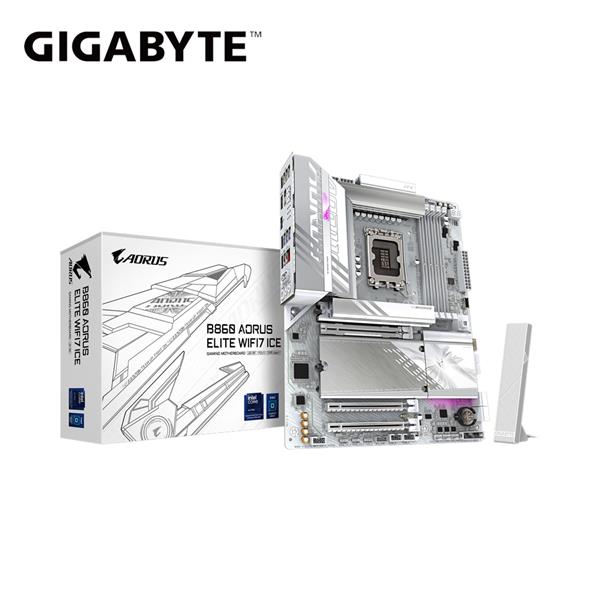 技嘉GIGABYTE B860 A ELITE WF7 ICE Intel 主機板