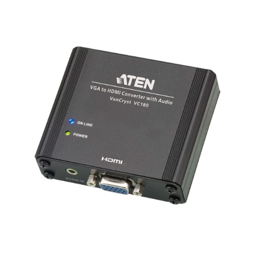 VGA/音訊轉HDMI轉換器
