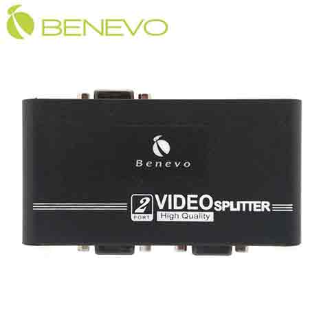 BENEVO BENVEO 2埠桌上型VGA螢幕分配器 ( BVS122B )