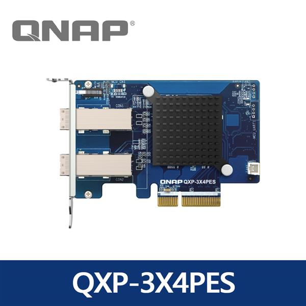 QNAP QXP-3X4PES PCIe Gen3 x4 擴充卡
