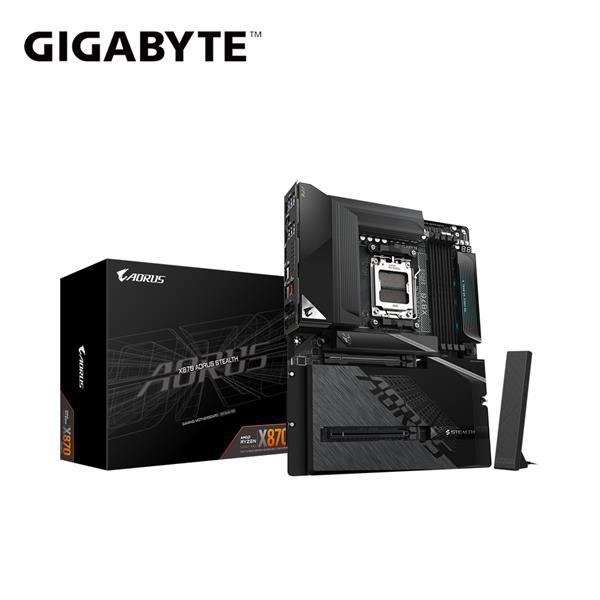 技嘉GIGABYTE X870 AORUS STEALTH AMD主機板