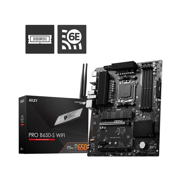 微星MSI PRO B650-S WIFI DDR5 AMD 主機板