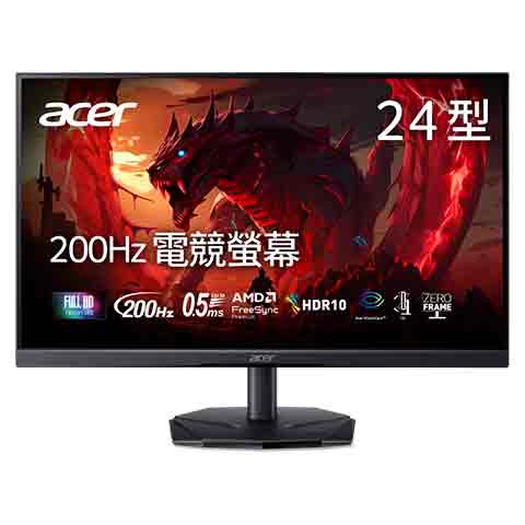 ACER Nitro KG241Y X3 24" 電競螢幕 ( MM.V2WTT.002 )