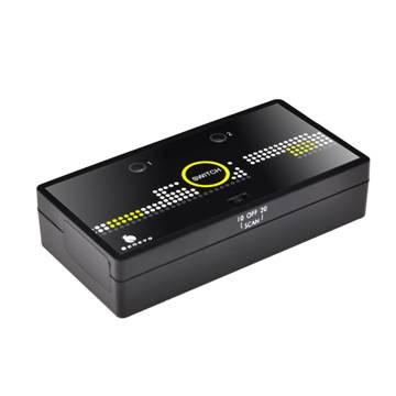 BENEVO BVS201 磁吸型 2埠VGA螢幕切換器(自動與按鍵切換)