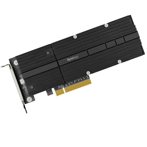 群暉 Synology M2D20 提升快取效能雙插槽 M.2 SSD 轉接卡