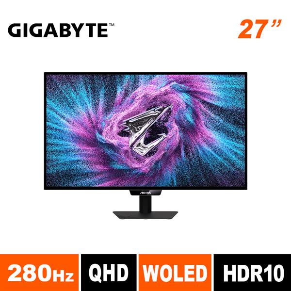 技嘉GIGABYTE AORUS ELITE FO27Q28G 27型 2K WOLED 電競螢幕