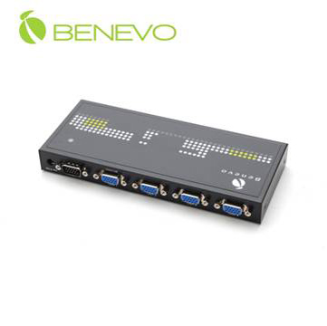 BENEVO BVS144 4埠超高頻VGA螢幕分配器(450MHz)