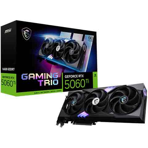 MSI RTX 5060 Ti 16G GAMING TRIO OC
