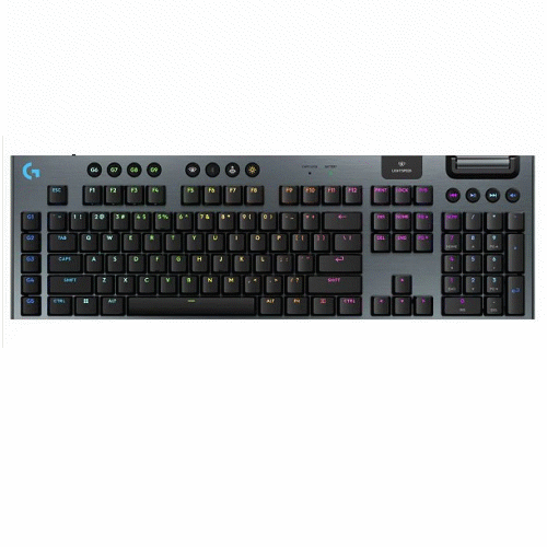 羅技G G915 X 無線 RGB 機械式遊戲鍵盤 青軸 黑
