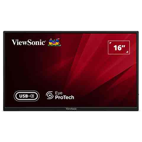 ViewSonic 優派VA1650 16"可攜式顯示器