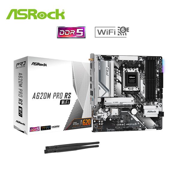 華擎 ASRock A620M PRO RS WiFi AMD AM5 M-ATX 主機板