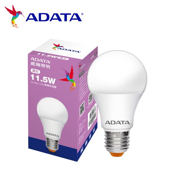 威剛照明 11.5W省電版LED球泡燈-黃光