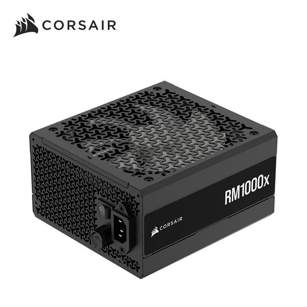 海盜船Corsair RM1000x 金牌1000W ATX3.1 全模電源供應器