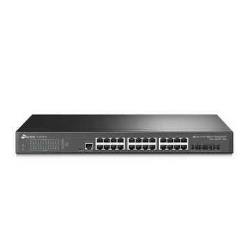 TP-LINK Omada 24埠 Gigabit L2+ 管理型交換器 (含 10GE SFP+ 插槽) ( SG3428X(UN) Ver:1.4 )