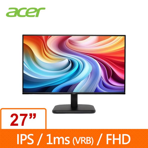 宏碁Acer EK271 P6 27型 IPS FHD 無邊框 電腦螢幕