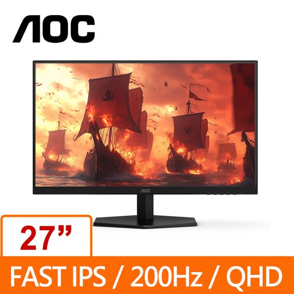 AOC Gaming 27型 Q27G42HE 2K QHD IPS 液晶電競螢幕